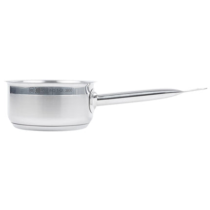 Nồi Cán Inox Vollrath Optio 3800 0.9 lít Tay Cầm Kim Loại Rỗng Dùng Bếp Từ