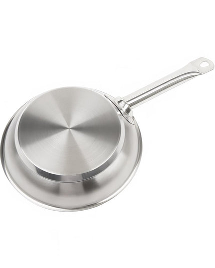 Chảo Rán Vollrath 3808 Optio™ Thép Không Gỉ 20.3 cm Tay Cầm Kim Loại Rỗng - Dùng Cho Bếp Từ