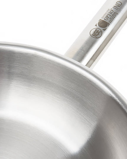 Chảo Rán Vollrath 3808 Optio™ Thép Không Gỉ 20.3 cm Tay Cầm Kim Loại Rỗng - Dùng Cho Bếp Từ
