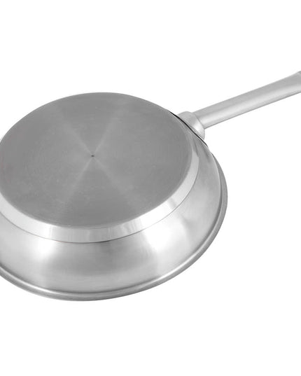 Chảo Chiên Thép Không Gỉ Vollrath 3809 Optio™ 24.1 cm Tay Cầm Kim Loại Rỗng - Dùng Cho Bếp Từ