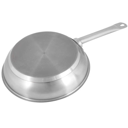 Chảo Chiên Thép Không Gỉ Vollrath 3809 Optio™ 24.1 cm Tay Cầm Kim Loại Rỗng - Dùng Cho Bếp Từ