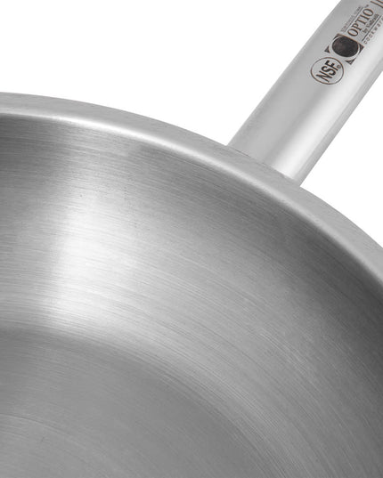 Chảo Chiên Thép Không Gỉ Vollrath 3809 Optio™ 24.1 cm Tay Cầm Kim Loại Rỗng - Dùng Cho Bếp Từ