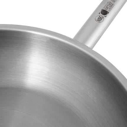 Chảo Chiên Thép Không Gỉ Vollrath 3809 Optio™ 24.1 cm Tay Cầm Kim Loại Rỗng - Dùng Cho Bếp Từ