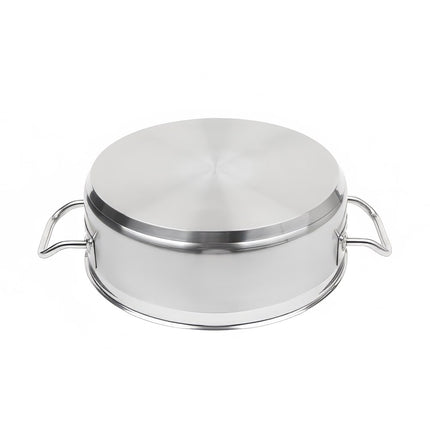 Nồi Om Vollrath 3810 Optio 9.5 lít Thép Không Gỉ Dùng Bếp Từ