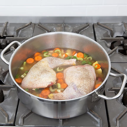 Nồi Om Vollrath 3810 Optio 9.5 lít Thép Không Gỉ Dùng Bếp Từ