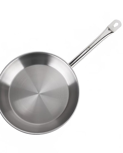 Chảo Rán Vollrath 3811 Optio™ Thép Không Gỉ 28 cm Tay Cầm Kim Loại Rỗng - Dùng Cho Bếp Từ