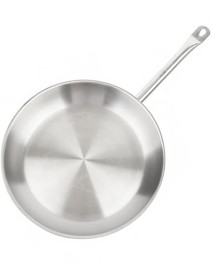 Chảo Rán Thép Không Gỉ Vollrath 3812 Optio™ 31.8 cm Tay Cầm Kim Loại Rỗng - Dùng Bếp Từ