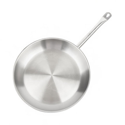 Chảo Rán Thép Không Gỉ Vollrath 3812 Optio™ 31.8 cm Tay Cầm Kim Loại Rỗng - Dùng Bếp Từ