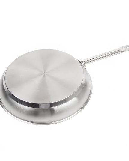Chảo Rán Thép Không Gỉ Vollrath 3812 Optio™ 31.8 cm Tay Cầm Kim Loại Rỗng - Dùng Bếp Từ