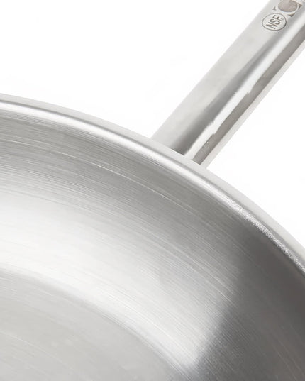Chảo Rán Thép Không Gỉ Vollrath 3812 Optio™ 31.8 cm Tay Cầm Kim Loại Rỗng - Dùng Bếp Từ