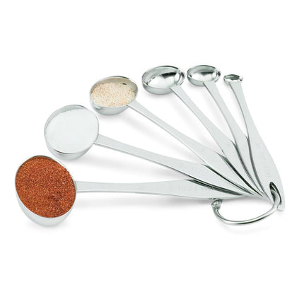 Bộ 6 Thìa Đong Oval Vollrath 46588.125 Tsp - 1 Tbsp Thép Không Gỉ 18 ga