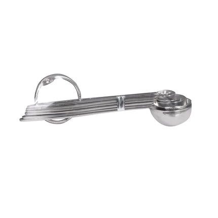 Bộ 6 Thìa Đong Oval Vollrath 46588.125 Tsp - 1 Tbsp Thép Không Gỉ 18 ga