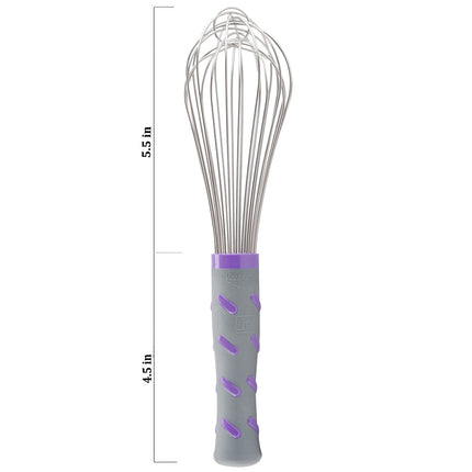 Phới Dây Đàn Vollrath 47002 25.4 cm Tay Cầm Nylon Tím