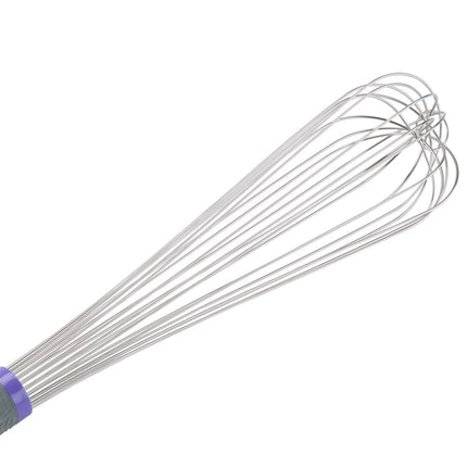 Phới Đánh Trứng Piano Vollrath 47005 40.6 cm Tay Cầm Nylon Tím Thép Không Gỉ
