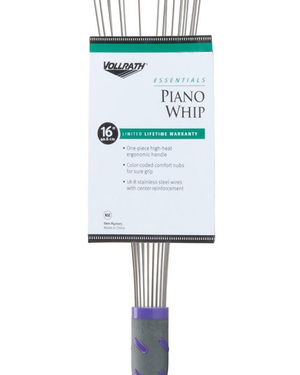 Phới Đánh Trứng Piano Vollrath 47005 40.6 cm Tay Cầm Nylon Tím Thép Không Gỉ
