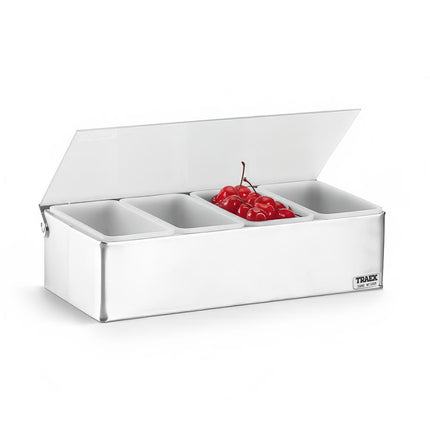 Khay Trang Trí Bar Vollrath 4702 6 Ngăn - Nắp Bản Lề Phẳng
