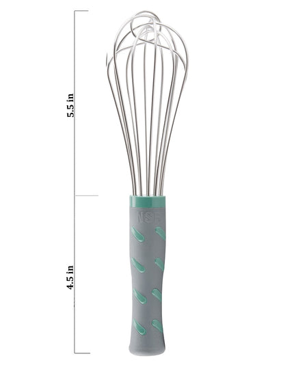 Phới Kiểu Pháp Vollrath 47090 25.4 cm Tay Cầm Nylon Xanh Ngọc