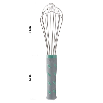 Phới Kiểu Pháp Vollrath 47090 25.4 cm Tay Cầm Nylon Xanh Ngọc