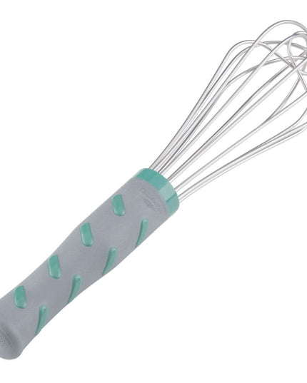 Phới Đánh Trứng Kiểu Pháp Vollrath 47091 30.5 cm Tay Cầm Nylon Xanh Ngọc Thép Không Gỉ