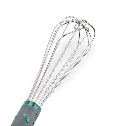 Phới Đánh Trứng Kiểu Pháp Vollrath 47091 30.5 cm Tay Cầm Nylon Xanh Ngọc Thép Không Gỉ