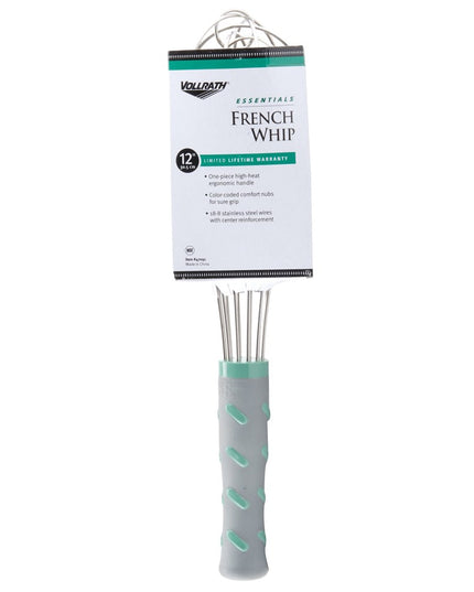 Phới Đánh Trứng Kiểu Pháp Vollrath 47091 30.5 cm Tay Cầm Nylon Xanh Ngọc Thép Không Gỉ