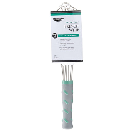 Phới Đánh Trứng Kiểu Pháp Vollrath 47091 30.5 cm Tay Cầm Nylon Xanh Ngọc Thép Không Gỉ