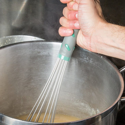 Phới Kiểu Pháp Vollrath 47093 40.6 cm Tay Cầm Nylon Xanh Ngọc