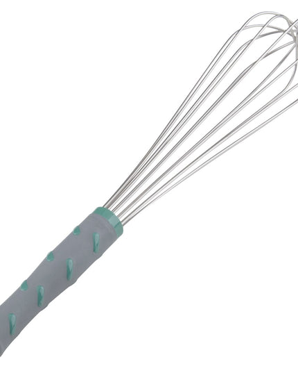 Phới Đánh Trứng Kiểu Pháp Vollrath 47094 45.7 cm Tay Cầm Nylon Xanh Ngọc Thép Không Gỉ