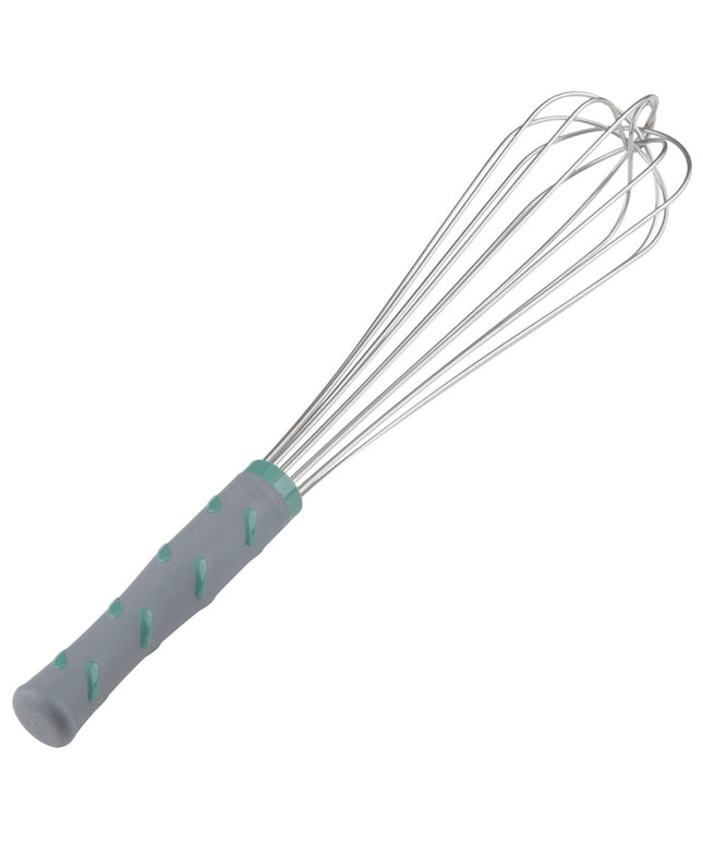 Phới Đánh Trứng Kiểu Pháp Vollrath 47094 45.7 cm Tay Cầm Nylon Xanh Ngọc Thép Không Gỉ