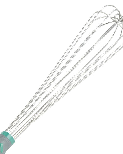 Phới Đánh Kiểu Pháp Vollrath 47095 50.8 cm Tay Cầm Nylon Aqua Thép Không Gỉ