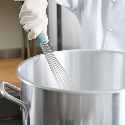 Phới Đánh Kiểu Pháp Vollrath 47095 50.8 cm Tay Cầm Nylon Aqua Thép Không Gỉ