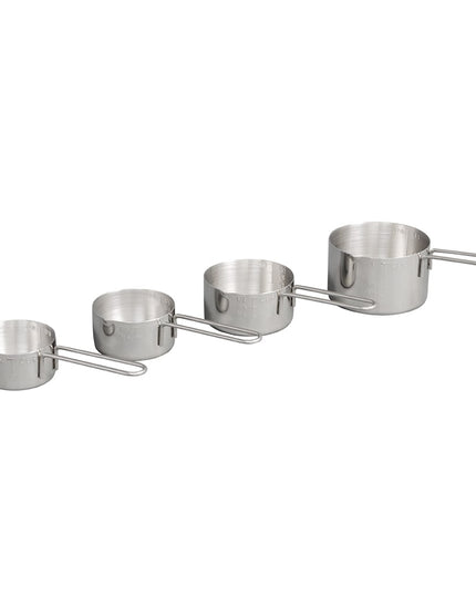 Bộ Cốc Đong Vollrath 47119 4 Món Thép Không Gỉ 18 ga