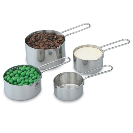 Bộ Cốc Đong Vollrath 47119 4 Món Thép Không Gỉ 18 ga