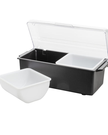 Khay Trang Trí Quầy Bar Vollrath 4740-06 2 Ngăn - Nắp Vòm