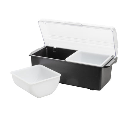 Khay Trang Trí Quầy Bar Vollrath 4740-06 2 Ngăn - Nắp Vòm