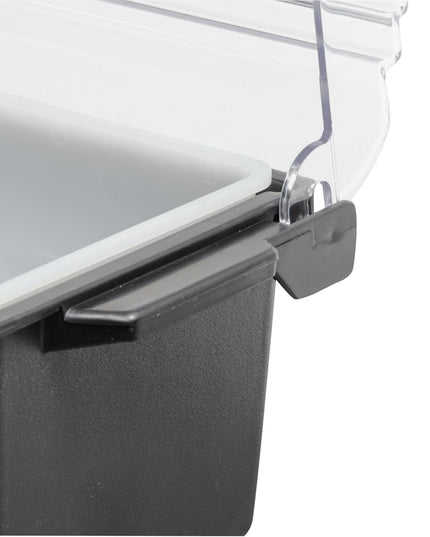 Khay Trang Trí Quầy Bar Vollrath 4740-06 2 Ngăn - Nắp Vòm