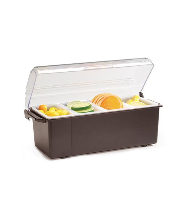Khay Trang Trí Quầy Bar 4 Ngăn Vollrath 4741-01 Nắp Vòm
