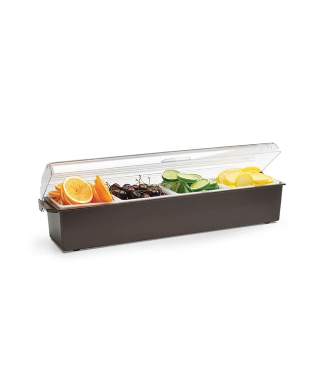 Khay Trang Trí Quầy Bar 4 Ngăn Vollrath 4745-01 Nắp Vòm