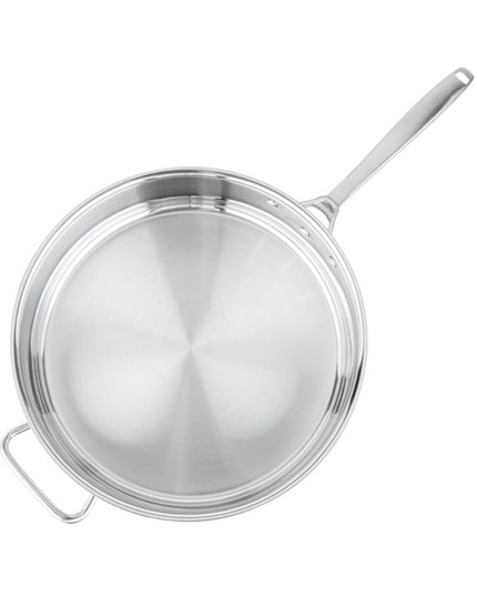 Chảo Xào Vollrath 47747 35.7 cm Intrigue® Thép Không Gỉ Dùng Cho Bếp Từ