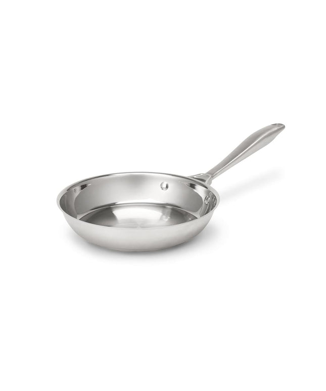 Chảo Rán Thép Không Gỉ Vollrath Intrigue 47750 19.7 cm Tay Cầm Kim Loại Rỗng - Dùng Cho Bếp Từ