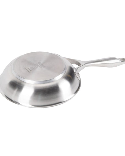 Chảo Rán Thép Không Gỉ Vollrath Intrigue 47750 19.7 cm Tay Cầm Kim Loại Rỗng - Dùng Cho Bếp Từ