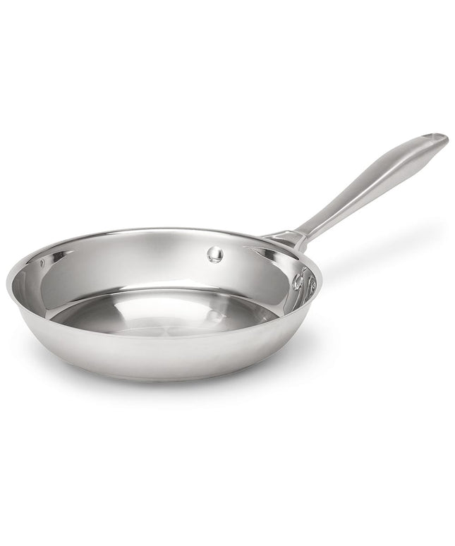 Chảo Rán Thép Không Gỉ Vollrath 47751 Intrigue® 23.8 cm Tay Cầm Kim Loại Rỗng - Dùng Cho Bếp Từ