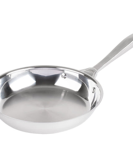 Chảo Rán Thép Không Gỉ Vollrath 47751 Intrigue® 23.8 cm Tay Cầm Kim Loại Rỗng - Dùng Cho Bếp Từ