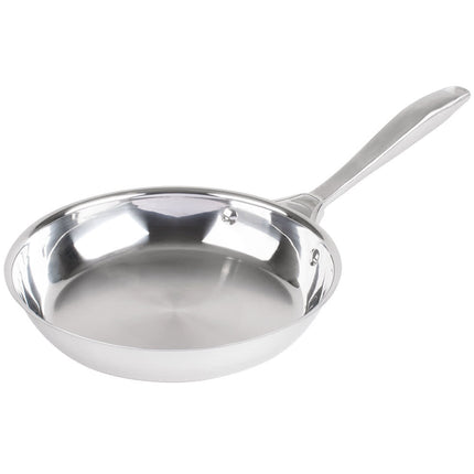 Chảo Rán Thép Không Gỉ Vollrath 47751 Intrigue® 23.8 cm Tay Cầm Kim Loại Rỗng - Dùng Cho Bếp Từ