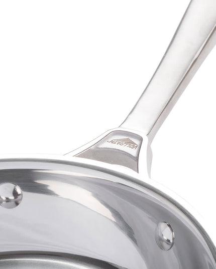 Chảo Rán Thép Không Gỉ Vollrath 47751 Intrigue® 23.8 cm Tay Cầm Kim Loại Rỗng - Dùng Cho Bếp Từ