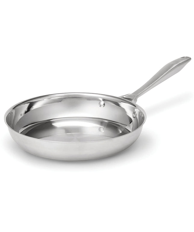 Chảo Rán Thép Không Gỉ Vollrath 47752 Intrigue® 27.9 cm Tay Cầm Kim Loại Rỗng - Dùng Cho Bếp Từ