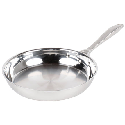 Chảo Rán Thép Không Gỉ Vollrath 47752 Intrigue® 27.9 cm Tay Cầm Kim Loại Rỗng - Dùng Cho Bếp Từ