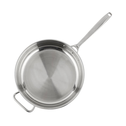 Chảo Rán Thép Không Gỉ Vollrath Intrigue 47753 31.8 cm Tay Cầm Kim Loại Rỗng - Dùng Cho Bếp Từ