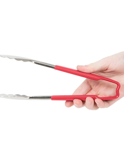 Kẹp Gắp Đa Năng Vollrath 4780940 Thép Không Gỉ 24.1 cm, Đỏ