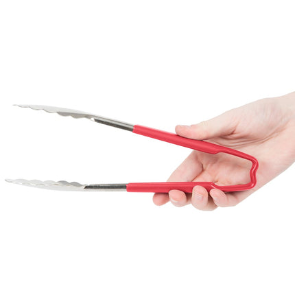 Kẹp Gắp Đa Năng Vollrath 4780940 Thép Không Gỉ 24.1 cm, Đỏ